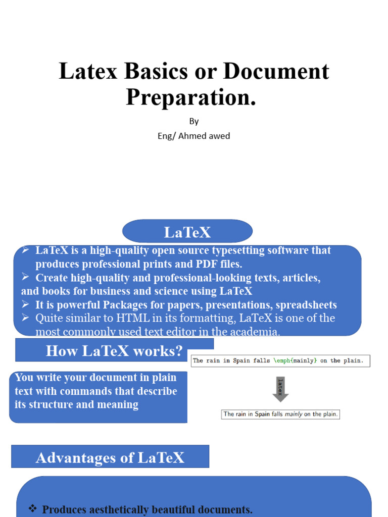 Latex PDF Page Layout Software