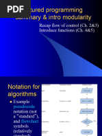 Structure and Modular Programming