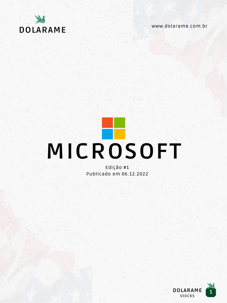 Análise Completa da Microsoft | PDF | Microsoft | Microsoft Windows