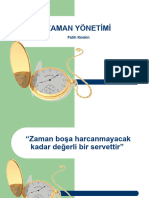 Zaman Yöneti̇mi̇