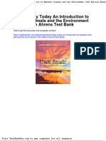 Meteorology Today An Introduction To Weather Climate and The Environment 10th Edition Ahrens Test Bank