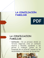 La Conciliación Familiar