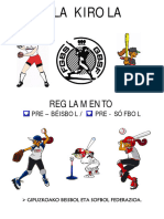 Reglamento de Pre-Sófbol - Pre-Béisbol.08.