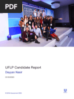 Dayyan - Nasir - UFLP Candidate Report