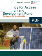 Efficiency For Access Research and Development Fund Guidance For Applicants - Final 1
