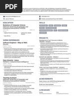 Ahmad Hassan's CV