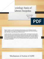 Physiological Basis of Diabetes Insipidus