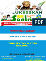 Persiapan Hari Santri