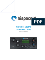 MH-012 Manual de Usuario Ecomaster Clima