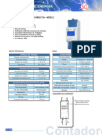 Esp CT Monofasico M2DL1