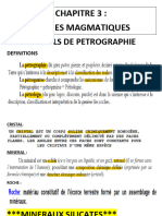 Chapitre 3 ROCHES MAGMATIQUES - 2022