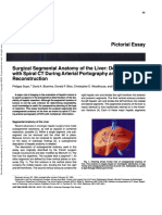 Soyer Et Al 2013 Surgical Segmental Anatomy of The Liver Demonstration With Spiral CT During Arterial Portography and