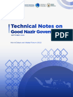 Technical Notes On Good Nazir Governance in Zakat Institution