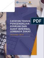 Catatan Teknis - Pengendalian Syariah Dan Audit Internal Lembaga Zakat