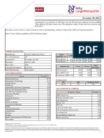 Factsheet NIFTY LargeMidcap 250 Index