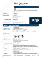 Raffinate Safety Data Sheet