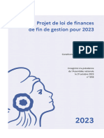 Projet de Loi de Finances de Fin Des Gestion 2023 - 1