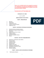 Consolidated Insurance Act, 2008 To 20th December 2018