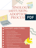Technology Diffusion Adoption Process
