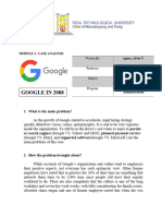 Case Analysis 2 - GOOGLE 2008 by Apuro - Alvin - V.