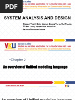 SAD Ch2 - An Overview of UML