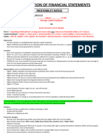 INterpretation & Ratio Analysis