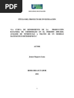 Proyecto La Curva Del Banano