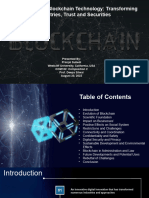 Blockchain Technology