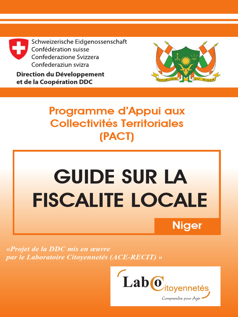 Guide de la Fiscalité Locale au Niger | PDF | Impôts | Communes de France