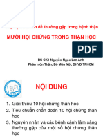 MƯỜI HỘI CHỨNG TRONG THẬN HỌC - BS LAN ANH