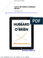 Microeconomics 4th Edition Hubbard Solutions Manual