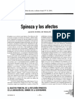 Spinoza y Los Afectos PDF