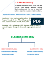 Basic Chemistry Electrochemistry
