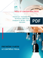 Cours de Controle Et Contentieux Fiscal