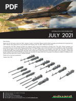 Kit Maquette Avion Eduard 1/48 - Paveway I Mk 83 Slow Speed LGB Thermally Protected