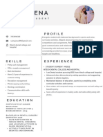 Grey Clean CV Resume Photo