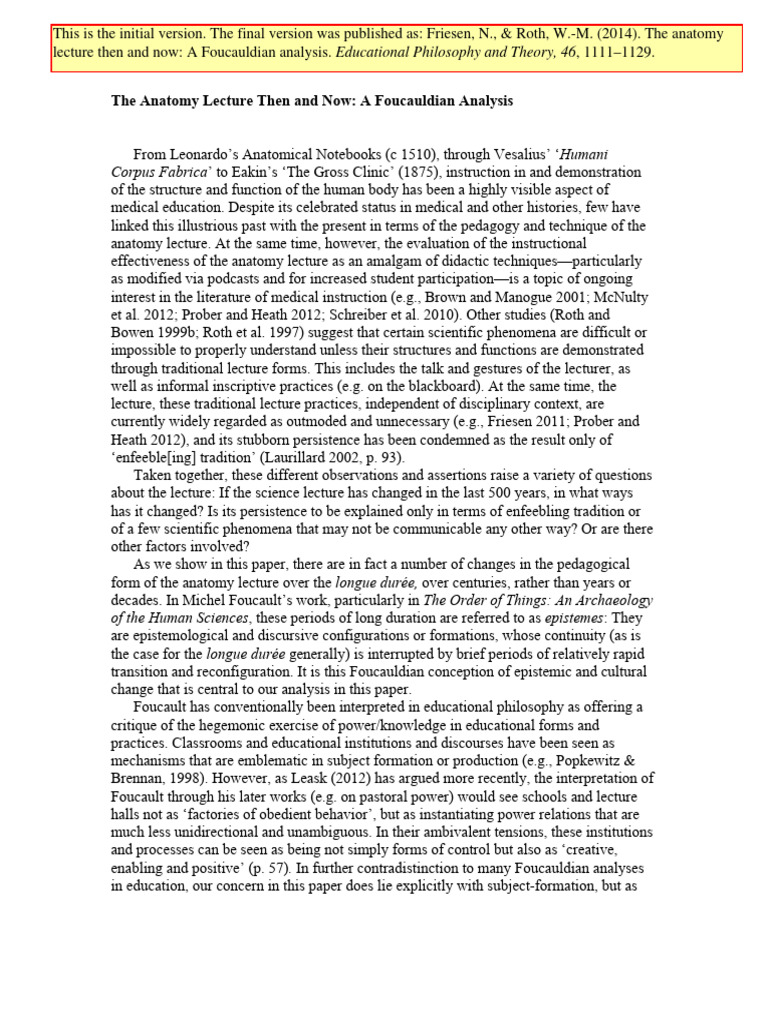 How To Do A Foucauldian Discourse Analysis