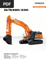 Zaxis-Series: Hydraulic Excavator | PDF | Piston | Engines