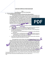 Eksekutorial Putusan Arbitrase Internasional