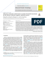 Utilization of Limonitic Nickel Laterite To Produce Ferronickel Concentrate by The Selective Reduction-Magnetic Separation Process