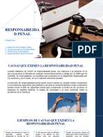 Eximentes o Atenuantes de Responsabilidad Penal