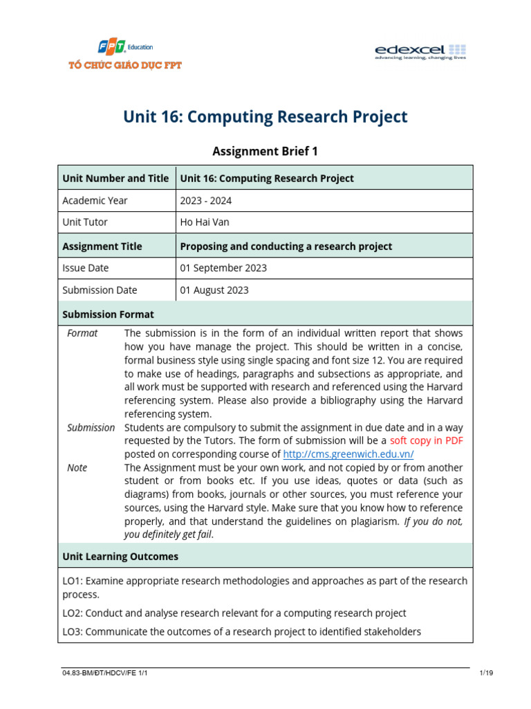 Research Project on Big Data | PDF | Big Data | Methodology