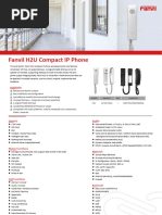 Fanvil H2U Datasheet