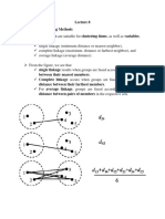 Lecture 8 Clustring