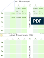 Jadwal KBM Siang Pondok Pesantren Tarbiyatul Huda Tahun Pelajaran 2023 - 2024 Semester 1 - Perguru - Edit 1