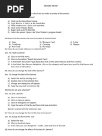 Instant Artist and Calculator Revision Sheet-1