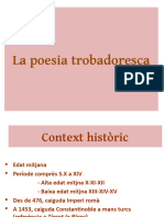 La Poesia Trobadoresca