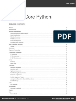 Core Python Cheatsheet