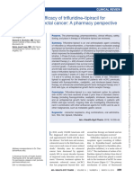 The Safety and Efficacy of Trifluridine-Tipiracil For Metastatic Colorectal Cancer: A Pharmacy Perspective