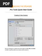 Pro Tools Quick Start Guide